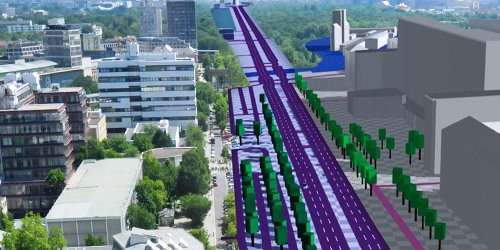 Eröffnung der Teststrecke für vernetztes Fahren