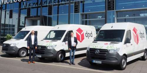 Mercedes-Benz liefert erste e-Sprinter an DPD Berlin