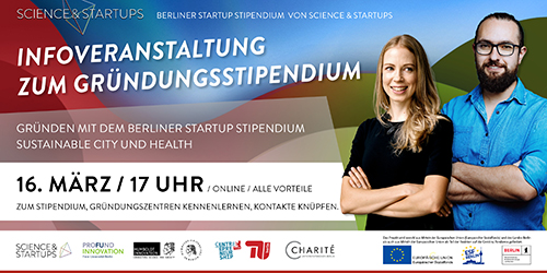 Infoveranstaltung Berliner Startup Stipendium