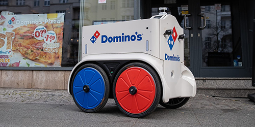 Pizzalieferung per Roboter