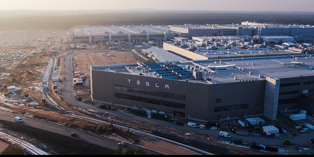 Ausbau der Gigafactory