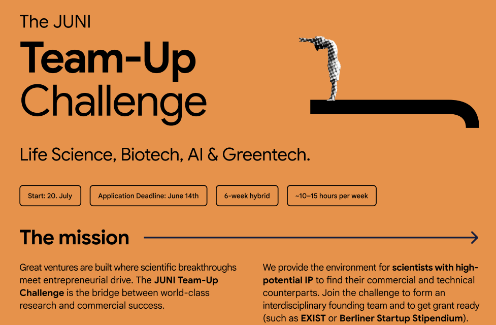 JUNI: Deeptech-Team gesucht 